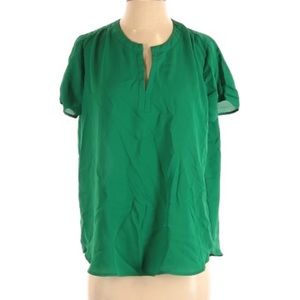 Beautiful Green Pleione Blouse